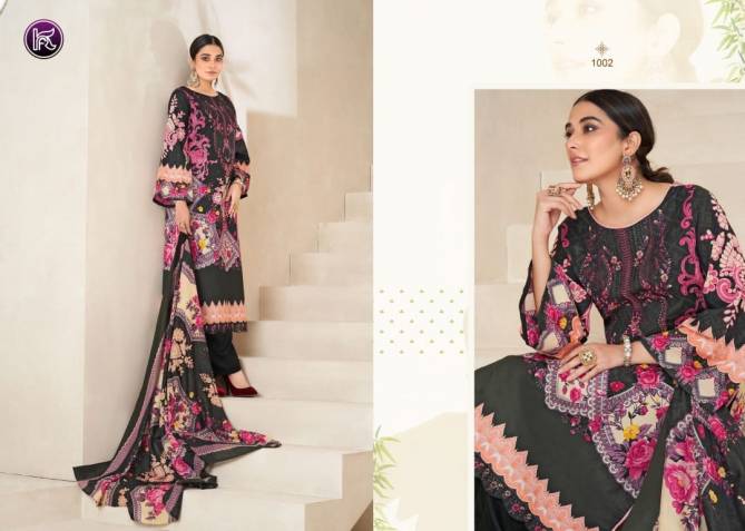 Kashish By Kala Embroidery Printed Lawn Cotton Dress Material Orders In India